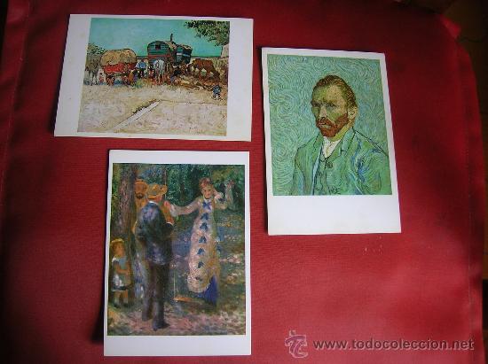Postales: 2 VAN   GOGH  1  AUGUSTE  RENOIR - Foto 1