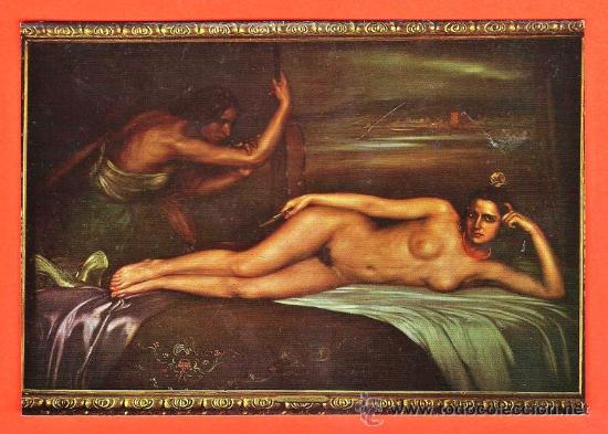 Cartes Postales: pintura - julio romero de torres - n&ordm; 18 - la nieta de la trini - cordoba - ed.garrabella - a&ntilde;o 1965