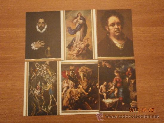 Postales: 23 POSTALES  MUSEO DEL PRADO  DIFERENTES