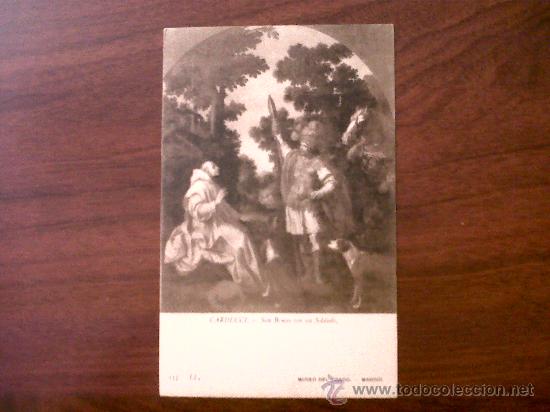 Postales: POSTAL ANTIGUA MUSEO DEL PRADO MADRID-SAN BRUNO CON UN SOLDADO-CARDUCCI-N&ordm;157 LL