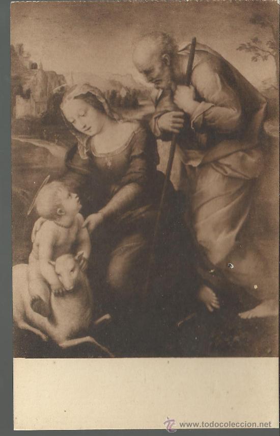 Postales: SAGRADA FAMILIA RAFAEL DE URBINO MUSEO DEL PRADO