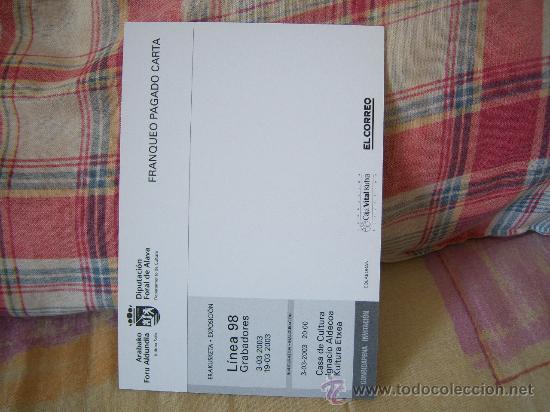 Postales: L&Iacute;NEA 98 GRABADORES (exposici&oacute;n) - Foto 2