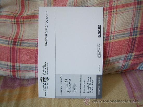 Postales: L&Iacute;NEA 98 GRABADORES - Foto 2