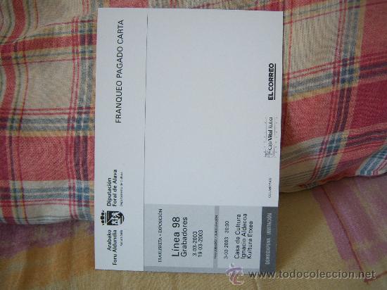 Postales: L&Iacute;NEA 98 GRABADORES - Foto 2