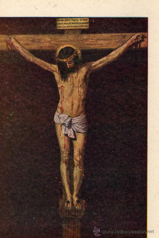 Postales: VEL&Aacute;ZQUEZ NUESTRO SE&Ntilde;OR CRUCIFICADO MUSEO DEL PRADO 1167 SIN CIRCULAR