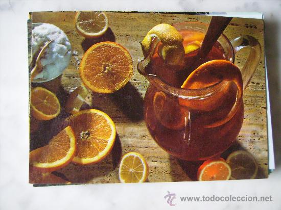 Postales: POSTAL CON BODEGON DE SANGRIA.
