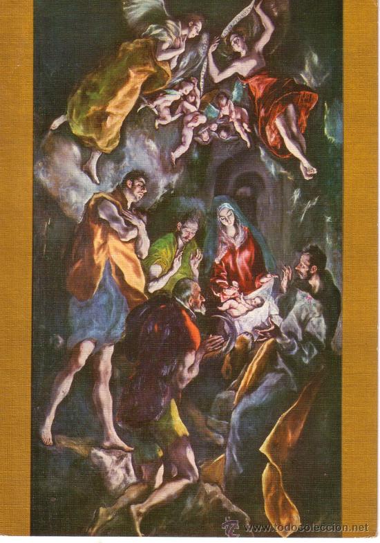 NÂº 5189 El Greco La Adoracion De Los Pastores Kaufen Alte Postkarten Von Kunst In Todocoleccion 30071762