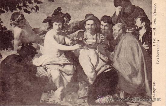 Postales: N&ordm; 11884 POSTAL VELAZQUEZ LOS BORRACHOS