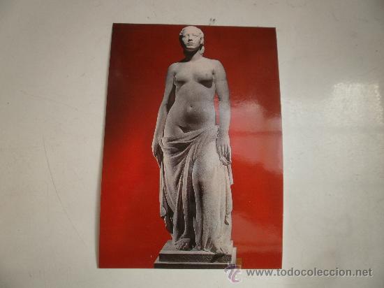Postales: POSTAL MUSEO CLARA Joven Mujer de pi&eacute; - Foto 1