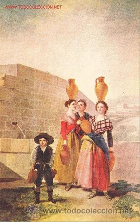 Postales: GOYA - LAS  MOZAS  DEL C&Aacute;NTARO - Foto 1