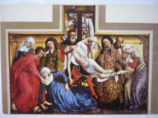 Postales: VAN DER WEYDEN. MUSEO DEL PRADO  N&ordm; 42. ESCUDO DE ORO