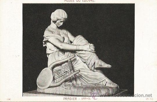 Postales: :::: PH614 - MUS&Eacute;E DU LOUVRE - PRADIER - SAPHO - Foto 1