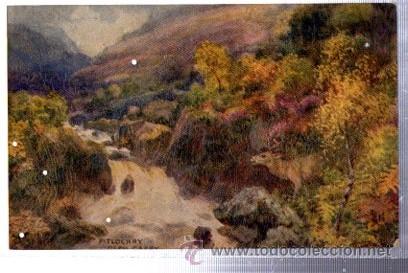 Cartoline: TARJETA POSTAL RAPHAEL TUCK Y SONS, ENGLAND, N&ordm;3276, LAND OF THE MOUNTAIN AND TH FLOOD