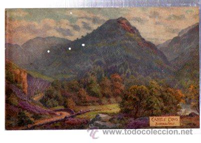 Postais: TARJETA POSTAL RAPHAEL TUCK Y SONS, OILETTE,  N&ordm; 7324, DERWENTWATER