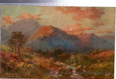 Cartoline: TARJETA POSTAL RAPHAEL TUCK Y SONS, OILETTE,  N&ordm; 3276, LAND OF THE MOUNTAIN AND THE FLOOD