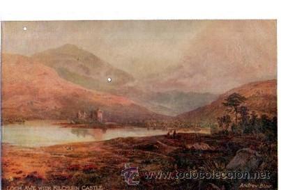 Cartoline: TARJETA POSTAL RAPHAEL TUCK Y SONS, OILETTE,  N&ordm; 7166, SCOTTISH LOCHS