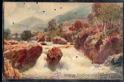 Cartes Postales: TARJETA POSTAL RAPHAEL TUCK & SONS. OILETTE - THE FALLS OF FALLOCH 7538