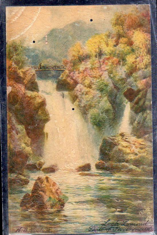 Cartoline: TARJETA POSTAL RAPHAEL TUCK & SONS. OILETTE - THE FALLS OF INVERSNAID 7538