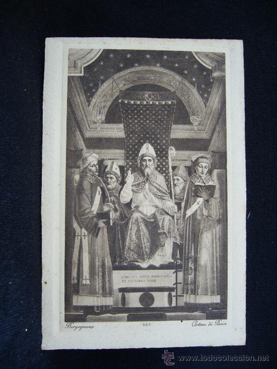 Postkarten: Postal 645. Certosa di Pavia. Off. Dell'Ist. d'Arti Grafiche. Bergamo.