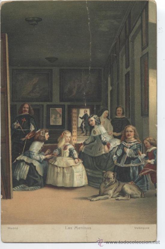 Postales: Madrid. Las Meninas. Vel&aacute;zquez. Stengel. Sin circular - Foto 1