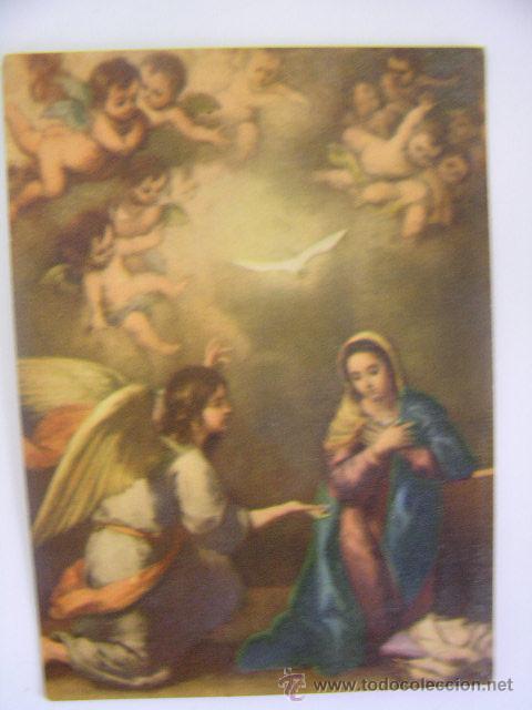 Postales: postal la anunciacion, n&ordm; 33, murillo,museo del prado,sin circular, ref rob cj2