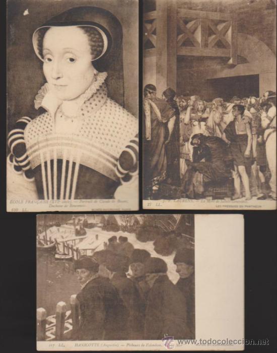 Postales: Lote de 3 Postales Francesas. - Foto 1