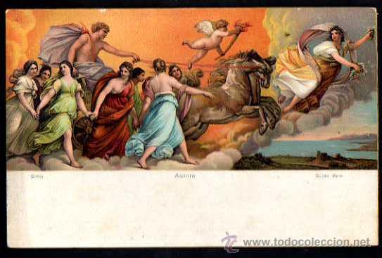 Postales: Aurora. Circulada 1908 - Foto 1