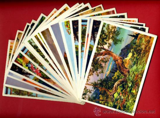 Cartes Postales: LOTE DE 25 TARJETAS POSTALES TEMA PAISAJES , 10 DIFERENTES , ORIGINALES. L2