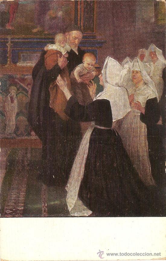 Postales: G.V.HACKL, SAN VICENTE DE PAUL - ED. GFCHKM - SIN CIRCULAR - Foto 1