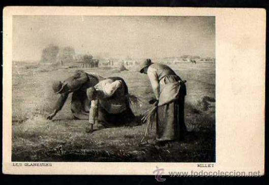 Postales: Les Glaneuses. Millet. No circulada. - Foto 1