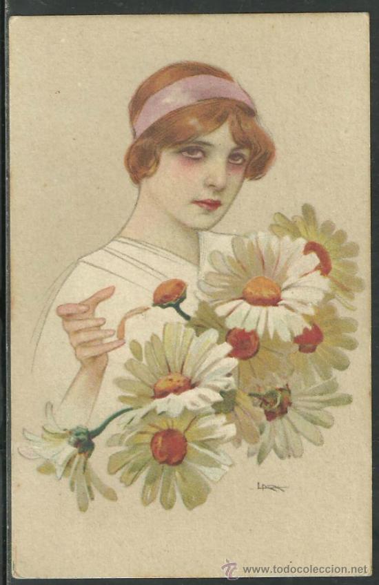 Postales: RETRATO DE UNA JOVEN. SIN CIRCULAR. - Foto 1