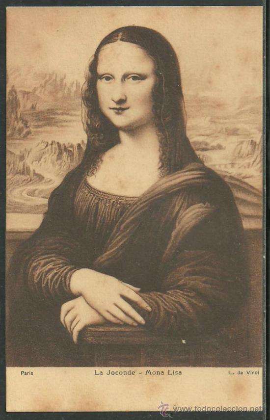 Postales: LA GIOCONDA. LEONARDO DA VINCI. SIN CIRCULAR. - Foto 1