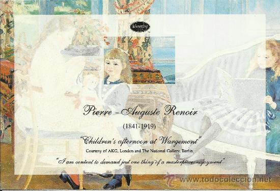 Postales: DIBUJO DE RENOIR - Foto 2