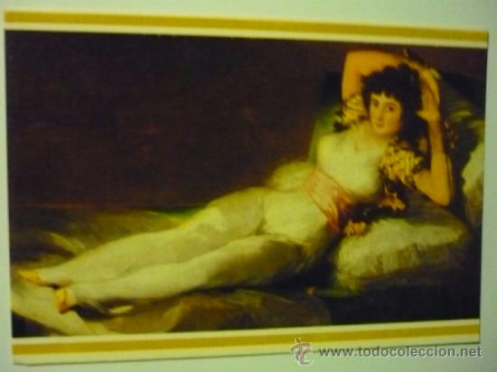 Postkarten: POSTAL8- LA MAJA VESTIDA - GOYA