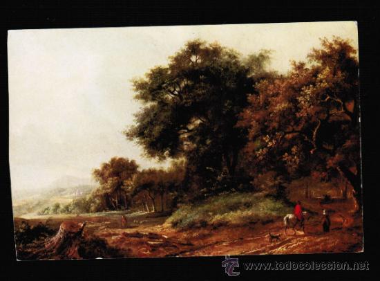 Postales: POSTAL MUSEO DEL PRADO - H. HOBBEMA. PAISAJE