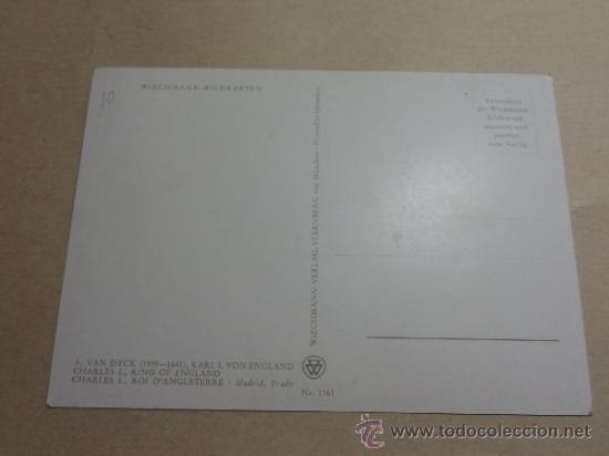 Postales: POSTAL TEMA ARTE - A. VAN DYCK - Foto 2
