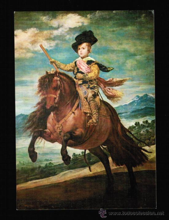 Postales: POSTAL MUSEO DEL PRADO - VELAZQUEZ. EL PRINCIPE BALTASAR CARLOS