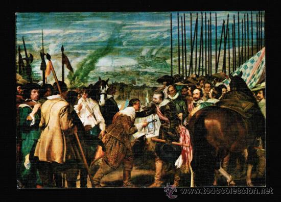 Postales: POSTAL MUSEO DEL PRADO - VELAZQUEZ. LAS LANZAS