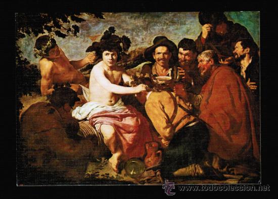 Postales: POSTAL MUSEO DEL PRADO - VELAZQUEZ. LOS BORRACHOS