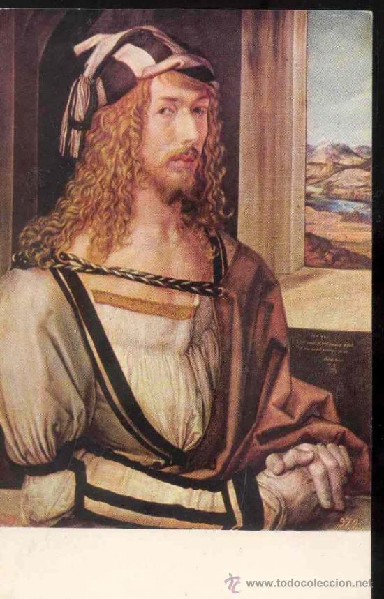 Postales: POSTAL DURERO AUTORRETRATO - MUSEO DEL PRADO - Foto 1