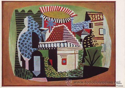 Postales: LANDSCHAFT. Landscape. Paysage. PICASSO - Foto 1