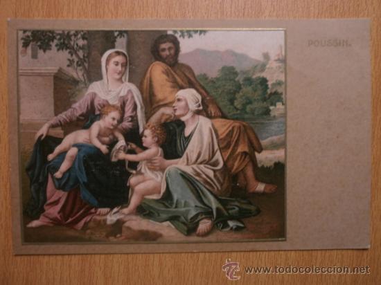 Postales: BONITA POSTAL. POUSSIN. - Foto 1