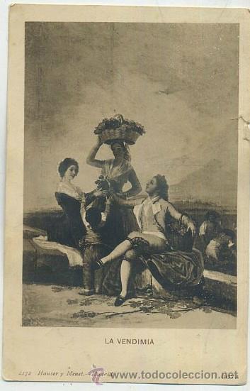 Postkarten: POSTAL DE ARTE. GOYA. LA VENDIMIA    P-ARTE-061
