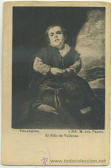 Postales: POSTAL DE ARTE. VELAZQUEZ. EL NI&Ntilde;O DE VALLECAS. MUSEO DEL PRADO 1204  P-ARTE-094,2