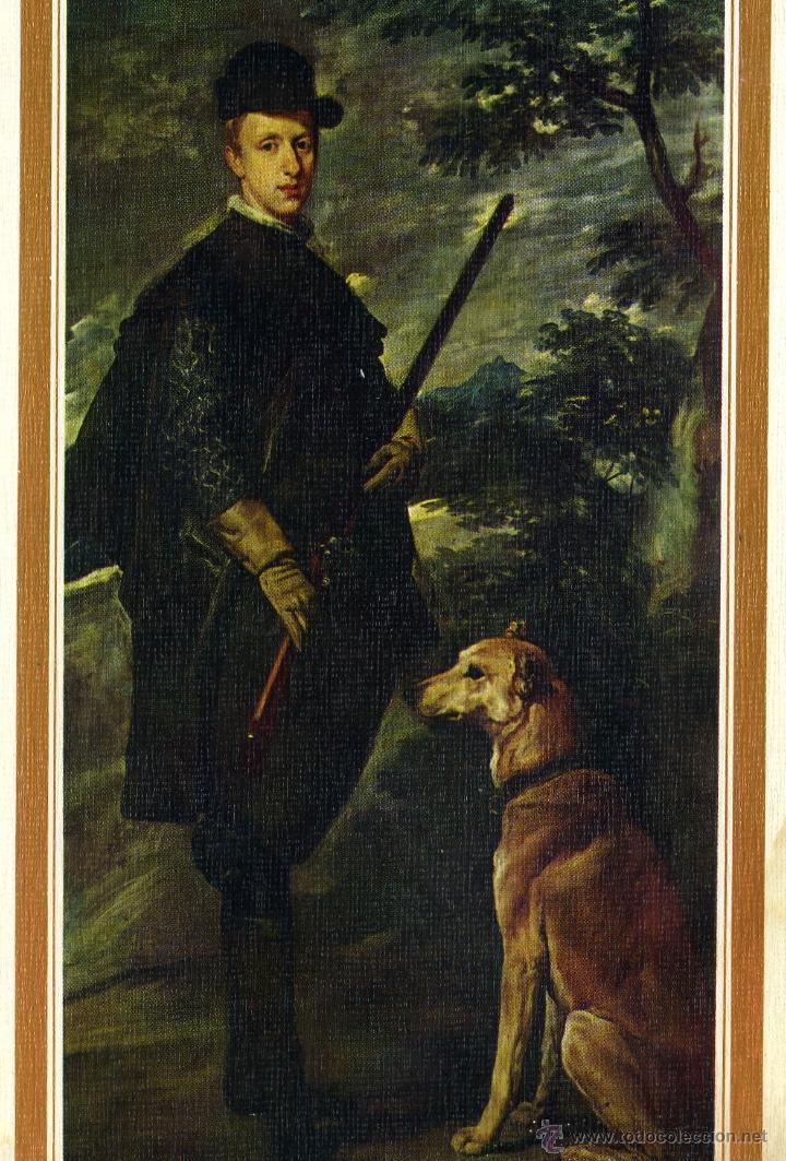 Postales: Velazquez 1599-1660- 164 El cardenal.Infante don Fernando de Austria. Museo del Prado. Escudo de oro