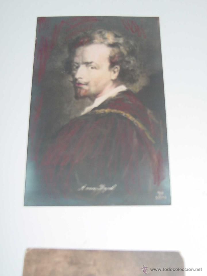 Postkarten: ANTIGUA POSTAL CON EL RETRATO DE A. VAN DYCK - PINTOR - SIN CIRCULAR