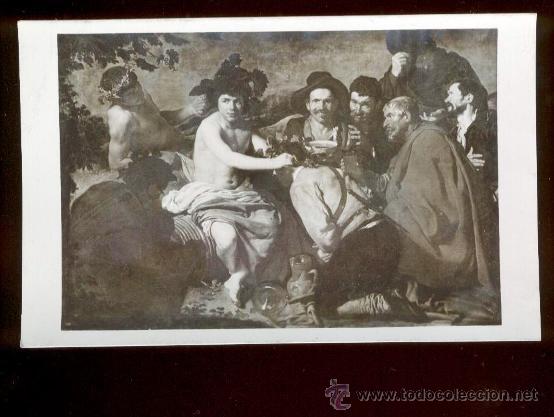 Postales: VELAZQUEZ - LOS BORRACHOS - MUSEO DEL PRADO - D. RAMOS - Foto 1