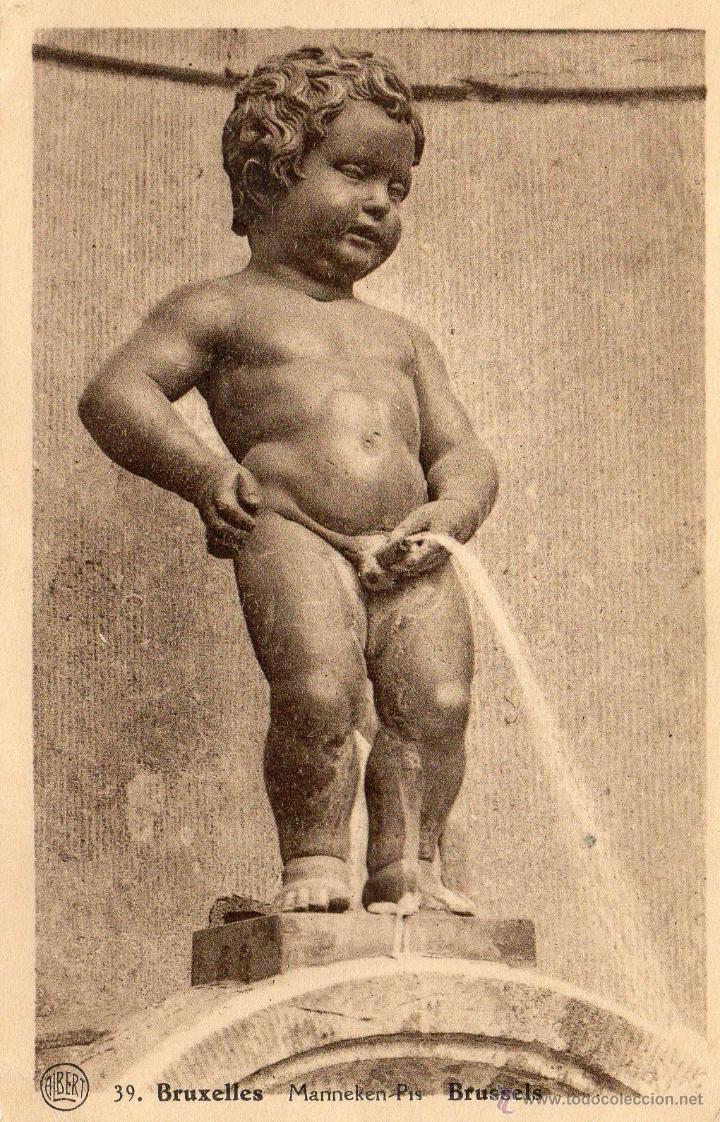 Postales: postal del manneken pis bruselas - Foto 1