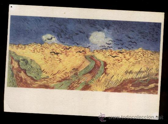 Postales: VAN GOGH - CHAMP DE BL&Eacute; AUX CORBEAUX. 1890. - Foto 1