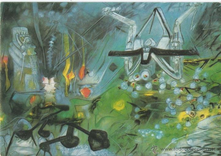Postales: TARJETA POSTAL MATTA ECHAURREN OLEO 1983 200X293CM